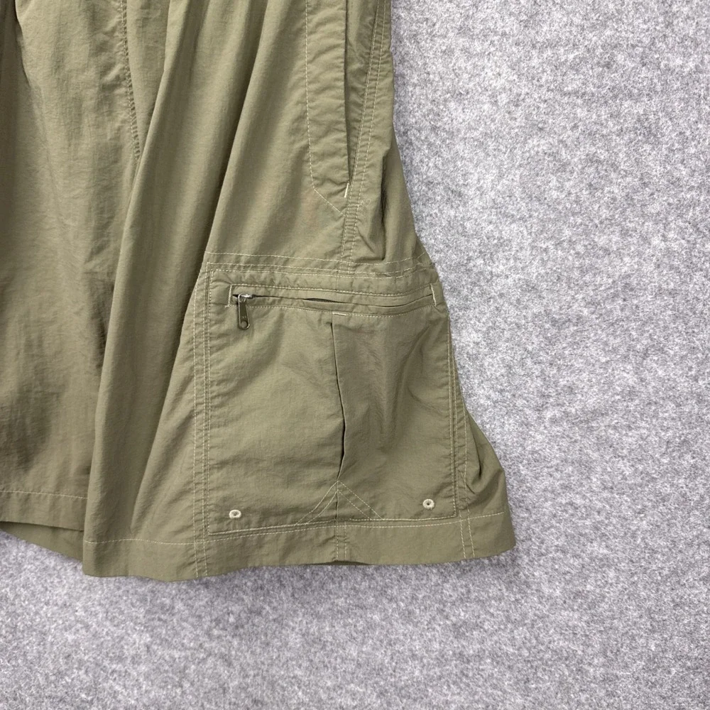 Columbia Mens Olive Green Nylon Cargo Hiking Shorts Size S‎ 9 Inseam AM4468